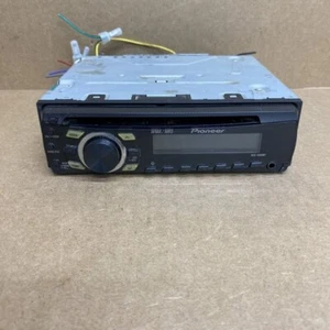 Pioneer Single Din AM FM Radio Receiver Single CD Player Unit AUX DEH-1300MP - Picture 1 of 6