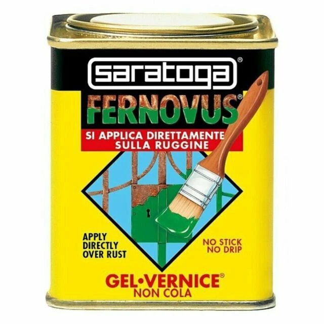 Saratoga Fernovus 750ml Smalto Gel Antiruggine per Metallo - Bianco Neve (88.600.016)