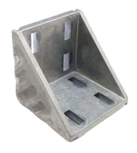 Bosch Rexroth 523-575 Aluminium Eckhalterung 90x90 Zwickelhalterung 90° - Bild 1 von 2