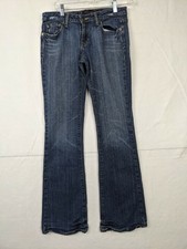 Aeropostale Stretch Flare Womens Jeans Sz 5 6 L Cotton Blend Blue