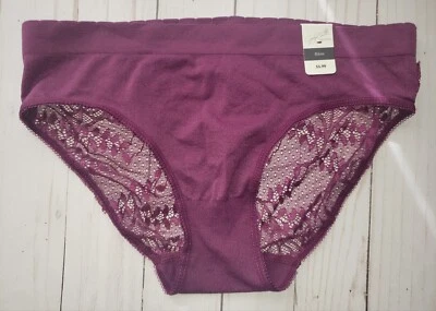 Bragas de bikini para mujer Jaclyn Smith con encaje trasero Foto 1 de 4