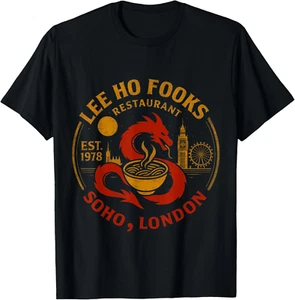 Lee Ho Fooks Retro Chinese Restaurant Funny Adult T-Shirt - Picture 1 of 5