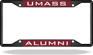 Marco de matrícula negro UMass ALUMNI - Imagen 1 de 1