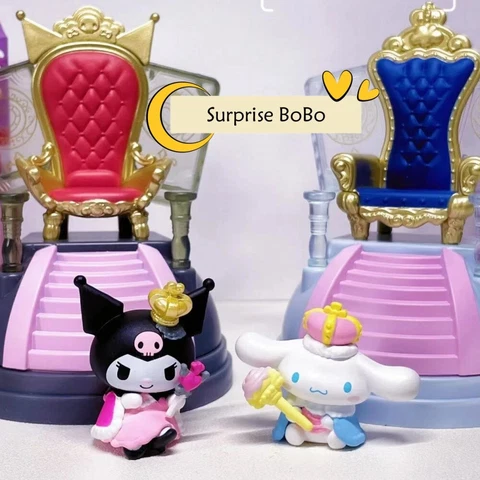 POP MART Sanrio Family Throne Series Blind Box Confirmed Figure Hot Toys Gift Cover