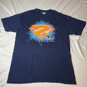 Detroit Tigers Graphic T-shirt Joel Zumaya #54 Baseball Y2k Paint Distressed Med - Picture 1 of 17