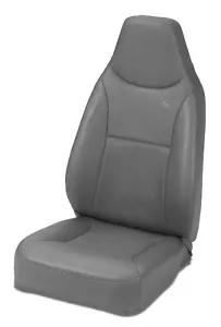 Bestop Trailmax II Standard Vinyl Front Seat-Char/Gray, for CJ7/YJ/TJ; 39436-09 - Picture 1 of 4