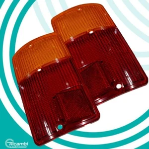 LENTI STOP POSTERIORE FANALINI FANALI DX E SX FIAT 126 1972-1992 ARANCIO ROSSO - Imagen 1 de 10