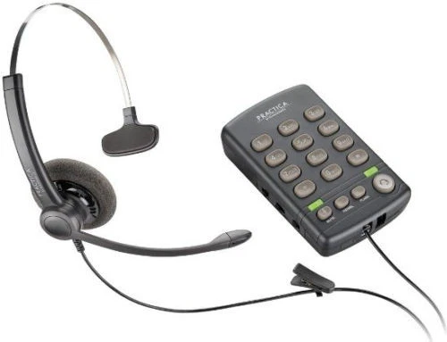 Plantronics T110 Practica Single Line SOHO Telephone includes SP11 Mono Headset - Image 1 of 1