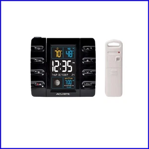 Intelli-Time Projection Alarm Clock with USB Charging and Digital Temperature... - Picture 1 of 7