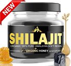 Organic Pure Himalayan Shilajit Plus Honey, Soft Resin, Extremely Potent 40 G