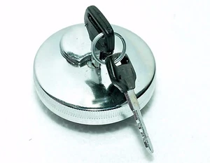 SUZUKI SJ413 SJ410 LJ CHROME FUEL TANK CAP WITH LOCK - Picture 1 of 1