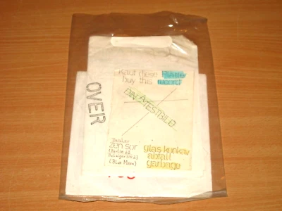 Din A Test Image 7 " Single - Abfall Garbage/Glass Concave/German Press Mint 2 - Image 1 of 4