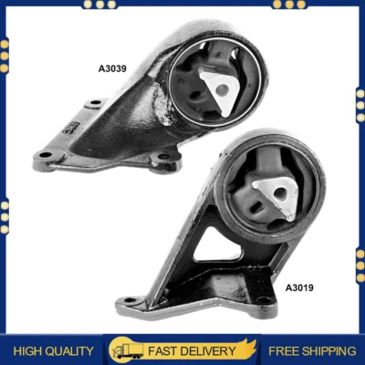 Juego de 2 piezas de soportes de motor para Jeep Grand Cherokee 04-99 L6-4,0 L automático Foto 1 de 3