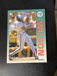 1992 Fleer - #347 Mookie Wilson - Picture 1 of 6
