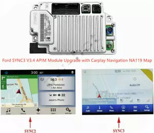 OEM SYNC 3 APIM Module with Navigation NA223 3.4 Version For Ford Lincoln - Picture 1 of 4