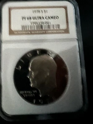 EISENHOWER Silver DOLLARs (3) - Image 1 of 4