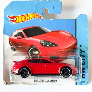 Porsche Panamera Rojo, HotWheels Escala 1/64 Raro Coche Modelo Automático Adulto Niño Regalo - Imagen 1 de 1