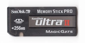 SanDisk Ultra II Memory Stick Pro 256MB SDMSPH-256 Camera Memory Card - Picture 1 of 7