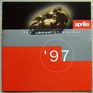 APRILIA MOTORCYCLES & SCOOTERS Sales Brochure For 1997 RSV 1000 Pegaso RS250 ++ - Picture 1 of 4