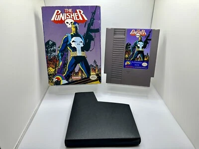 The Punisher ( Nintendo NES ) Authentic Tested Near Mint Game + Original Box - Image 1 of 4