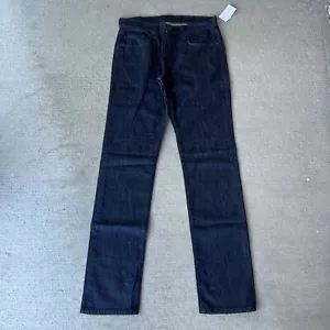 NWT J Brand Kane Raw Indigo Jeans Men’s 30x34 Straight Leg 100% Cotton Denim - Picture 1 of 8