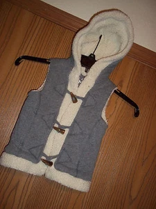 Mudd Girls Gray Fleece Vest Size 5 - Picture 1 of 4