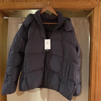 Nike Air Jordan Down Jacket Anthracite FV7219 060 Men's LARGE NWT ($350) - Image 1 of 4
