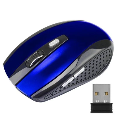 2.4GHz Wireless Optical Mouse Mice & USB Receiver For PC Laptop Computer DPI USA - Image 1 of 4