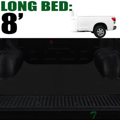 Topline For 2007-2021 Toyota Tundra 8 Feet Rubber Truck Bed Trunk Mat Liner V2 — 第 1/4 张图片
