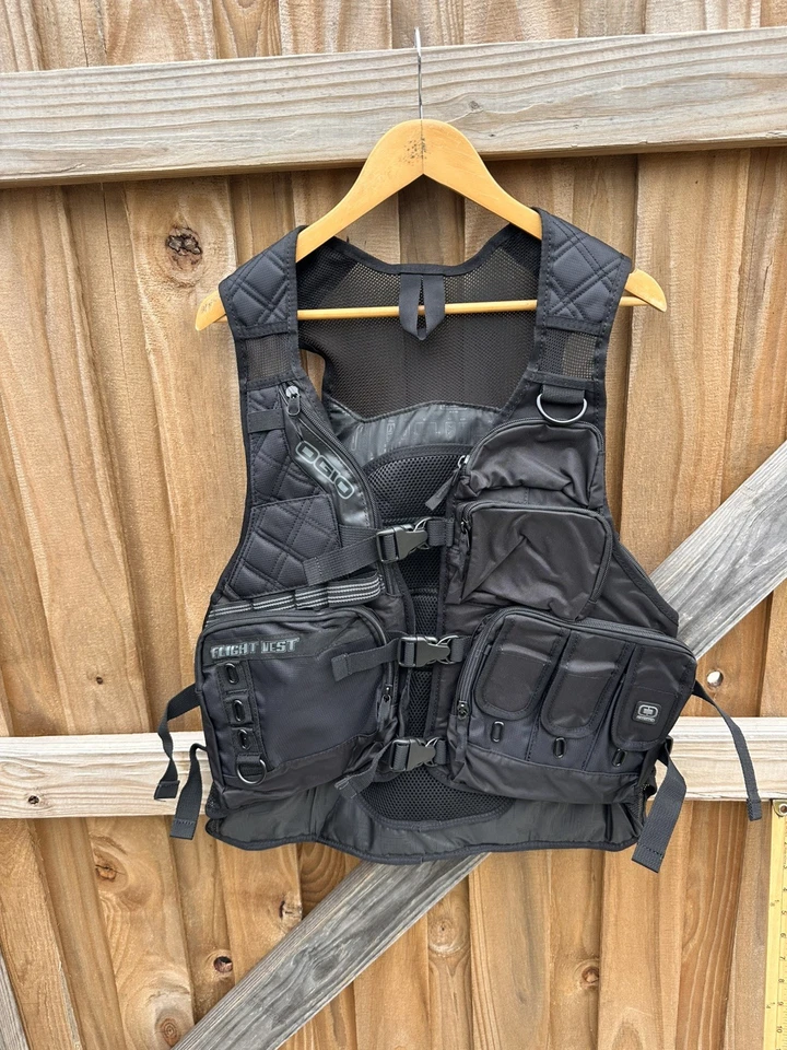 Ogio Flight Moto Vest Only Motorcycle Black - Image 1 of 4