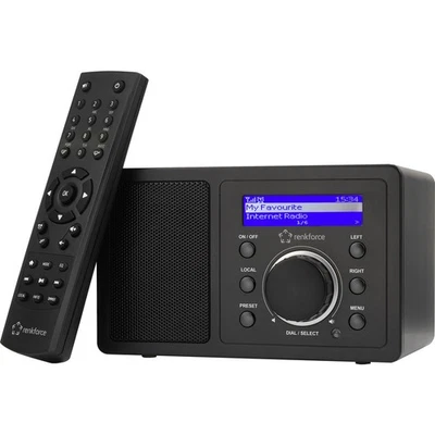 Renkforce RF-IR-MONO1 Internet Tischradio Internet Bluetooth®, AUX, WLAN, Int... - Bild 1 von 4