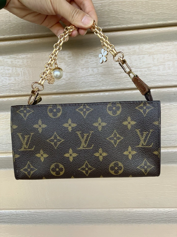 Louis Vuitton Monogram Bucket Pouch / Pochette on Chain *customized* - Image 1 of 4