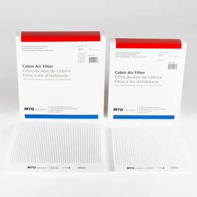 New MTQ Front & Rear A/C Cabin Air Filter for 2022-2026 Carnival, Made in Korea - Image 1 of 4