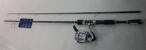 Daiwa DSK25-2B-F662M DSK DShock 6 Ft 6" Spinning Rod Reel Combo 2 pc - Picture 1 of 3