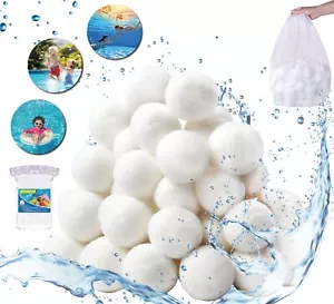 3.1lbs Pool Filter Balls Filter Balls for Sand Filter Pump Eco-Friendly Reusa... - Picture 1 of 8