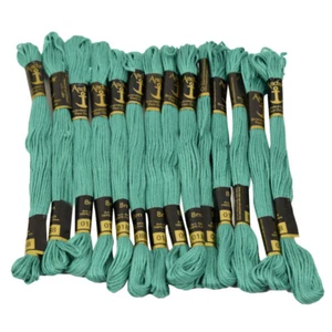 Anchor Cotton Thread Teal Green Embroidery Sewing Needlepoint Crochet,25 Pcs - Picture 1 of 4