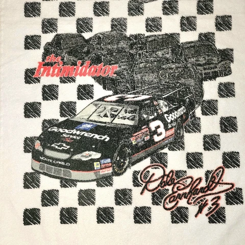 Vintage Dale Earnhardt Large Bath Towel 27" x  48" 100% Cotton Cover