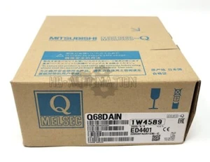 Free Tax 1PCS Q68DAIN Mitsubishi Q68DAIN Analog Output Module 8-Ch Brand New - Bild 1 von 1