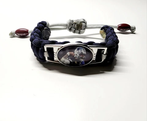 Dallas Cowboys Adjustable Charm Bracelet Dak Prescott Fan Apparel & Souvenir NFL Cover