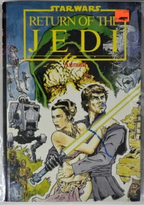 STAR WARS Hardback BRITISH ANNUAL Marvel Comics 1984 - Picture 1 of 2