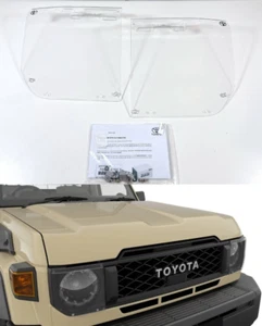 Genuine Toyota Land Cruiser 70 GDJ76 Series Headlight Cover Protector Stock OEM - Picture 1 of 7