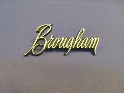 1971 1972 PONTIAC BONNEVILLE BROUGHAM ROOF SIDE SAIL PANEL EMBLEM OEM 9864159 GM - Image 1 of 4