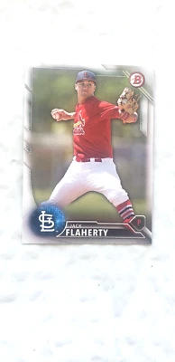 2016 Bowman Prospects - Jack Flaherty - Card # BP 89 - NICE CARD - NRMNT/MINT - Image 1 of 4
