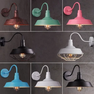 Vintage Wall Light Fixture Farmhouse Wall Sconce Modern Porch Wall Mount Lamp - Picture 1 of 12