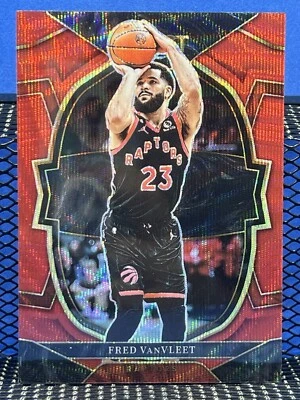2022-23 Panini Select FRED VANVLEET Red Wave Prizm Toronto Raptors - Image 1 of 2