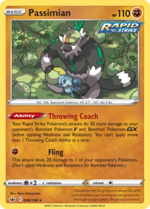 4x Passimian 088/198 - Chilling Reign - Pokemon TCG - Non Holo NM - Picture 1 of 1