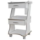 Portable Dental Equipment Cart With Socket And Water Bottle For Organization