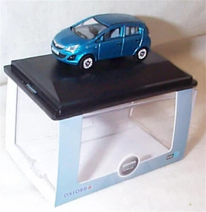 OXFORD 76VC005 1/76Vauxhall Corsa in Oriental Blue OO Railway Scale New in case - Picture 1 of 1