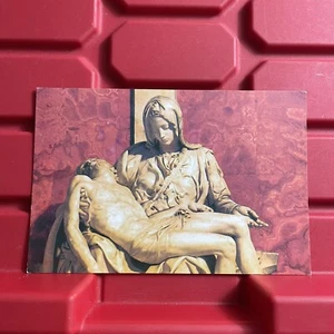 Roma La Pieta Di Michelangelo Postkarte 5 7/8 x 4 Postkarte unbespielt 70er Jahre - Bild 1 von 2