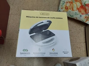 Nib Bella Double Waffle Bowl Maker HL9186300 - Picture 1 of 2